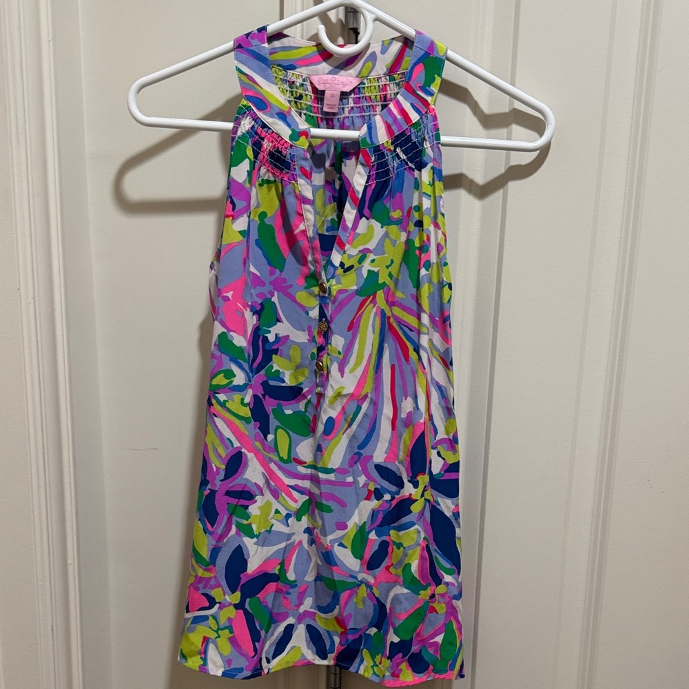 Lilly Pulitzer Multicolor Sleeveless Blouse